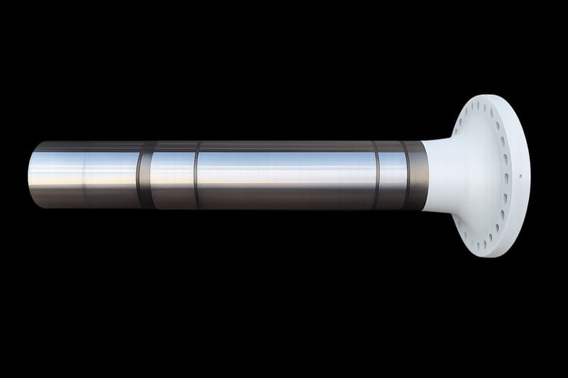 Main shaft machined