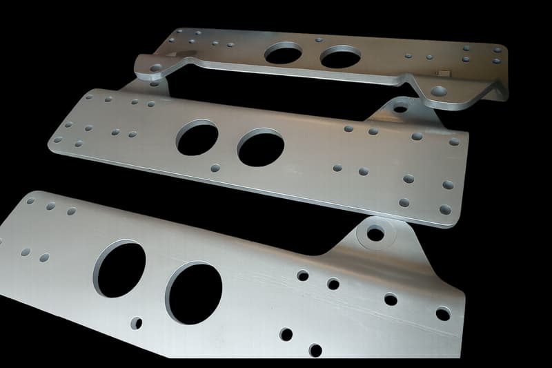 Rotor lock plate welded