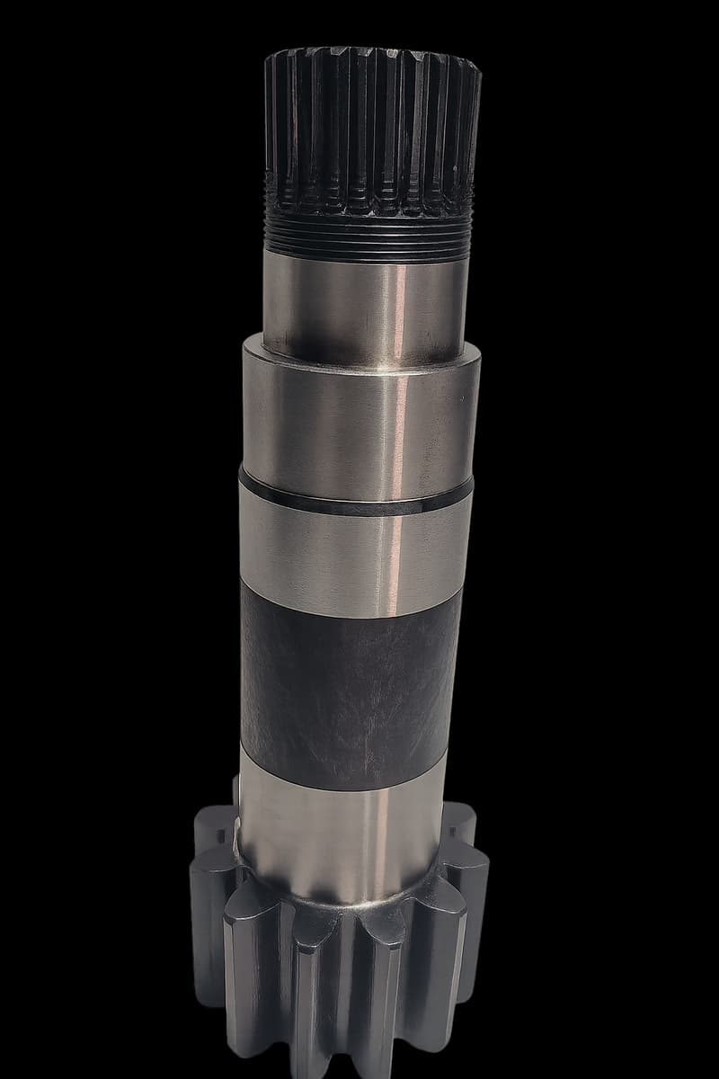 Yaw pinion output shaft